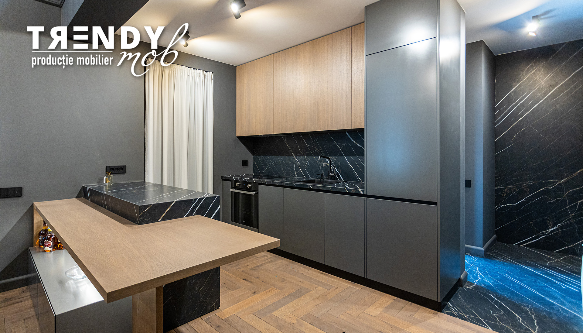 Descoperă eleganța în bucătăria ta cu Trendy Mob Oradea: de la linii moderne la design clasic