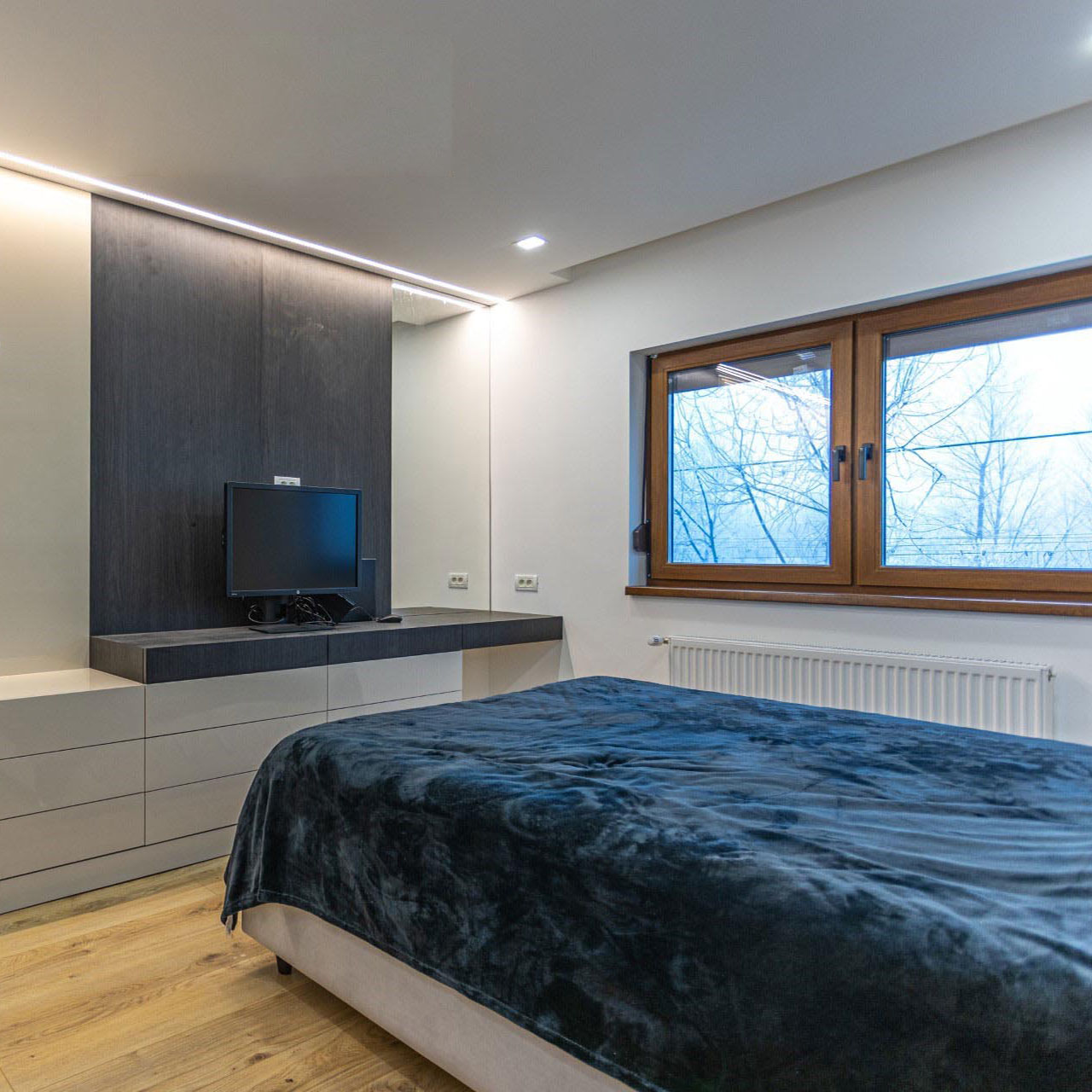 Bedroom residential project Podgoria